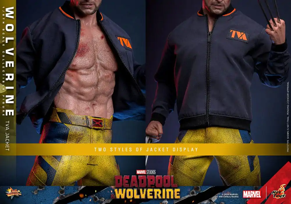 Deadpool & Wolverine Movie Masterpiece Akčná figúrka 1/6 Wolverine (TVA Jacket Version) 31 cm termékfotó