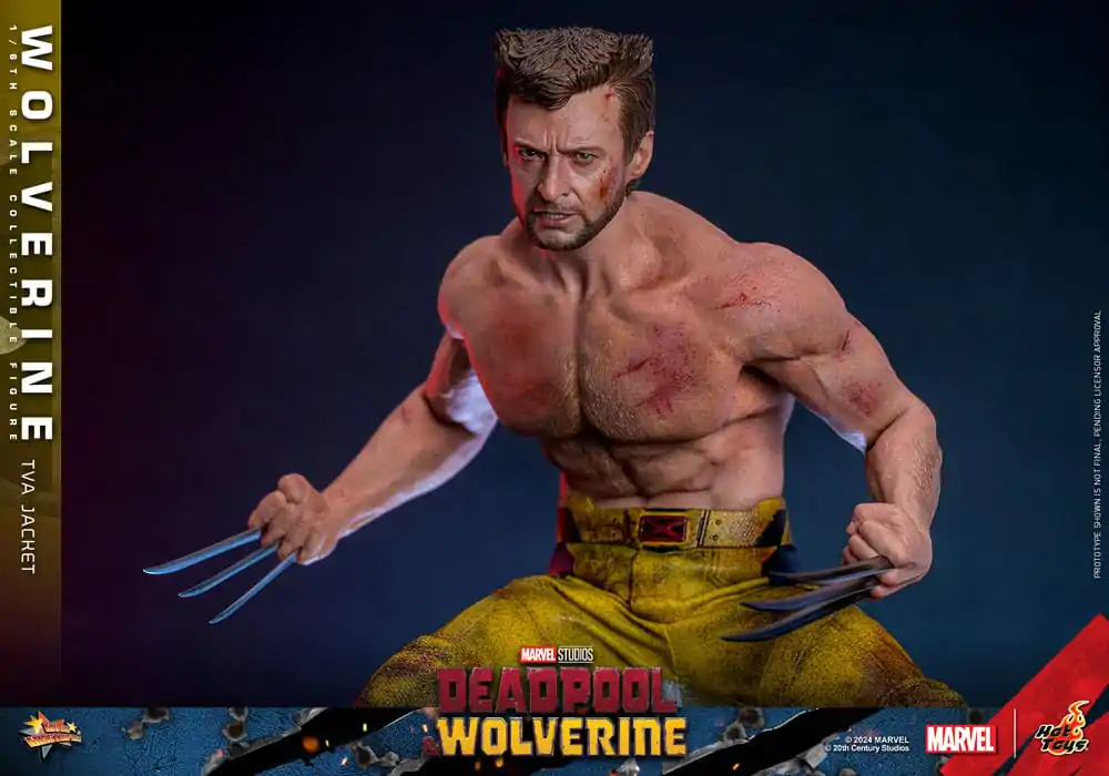 Deadpool & Wolverine Movie Masterpiece Akčná figúrka 1/6 Wolverine (TVA Jacket Version) 31 cm termékfotó