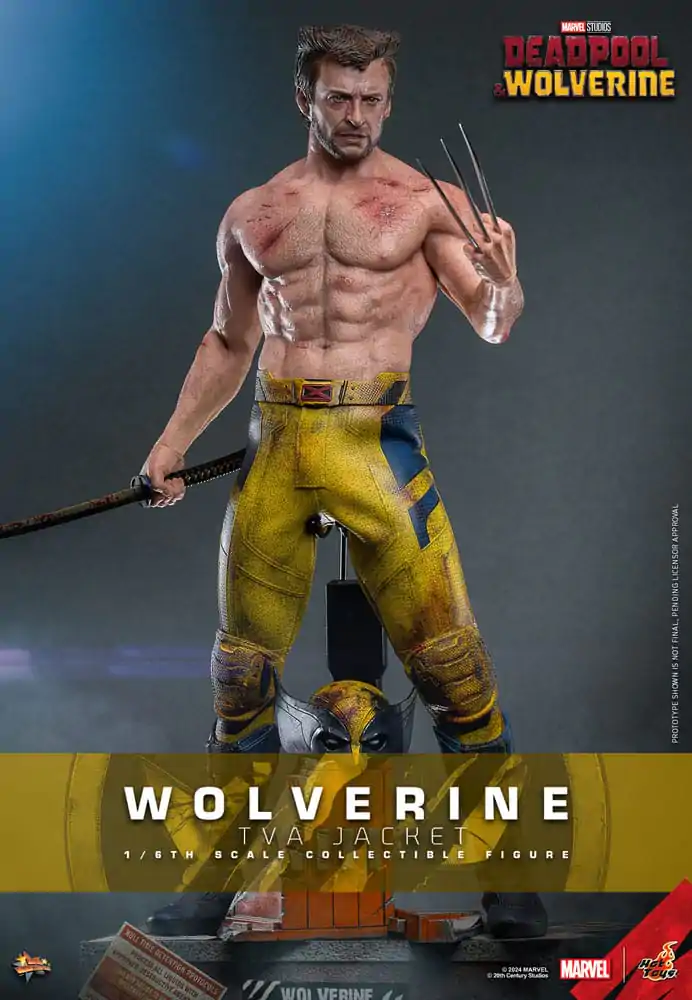 Deadpool & Wolverine Movie Masterpiece Akčná figúrka 1/6 Wolverine (TVA Jacket Version) 31 cm termékfotó