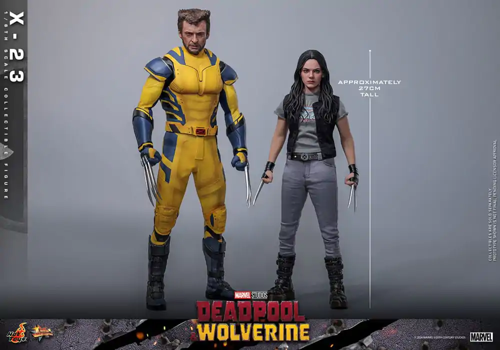 Deadpool & Wolverine Movie Masterpiece Action Figure 1/6 X-23 27 cm termékfotó