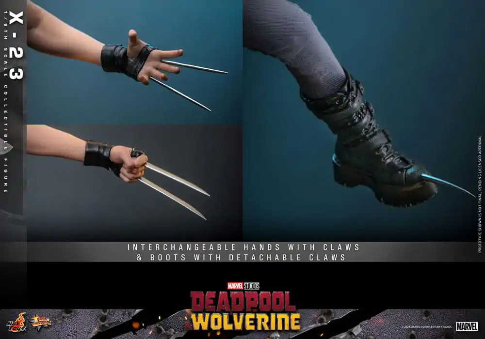 Deadpool & Wolverine Movie Masterpiece Action Figure 1/6 X-23 27 cm termékfotó