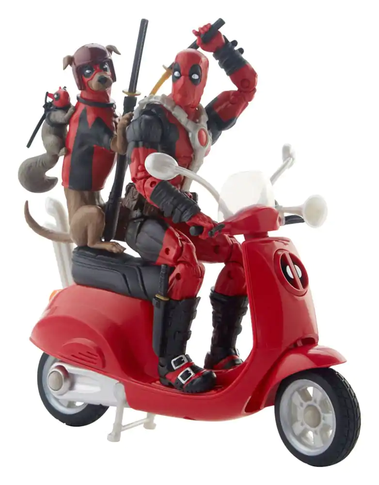 Deadpool Corps Marvel Legends Vozidlo s figúrkou Deadpool so skútrom 15 cm produktová fotografia