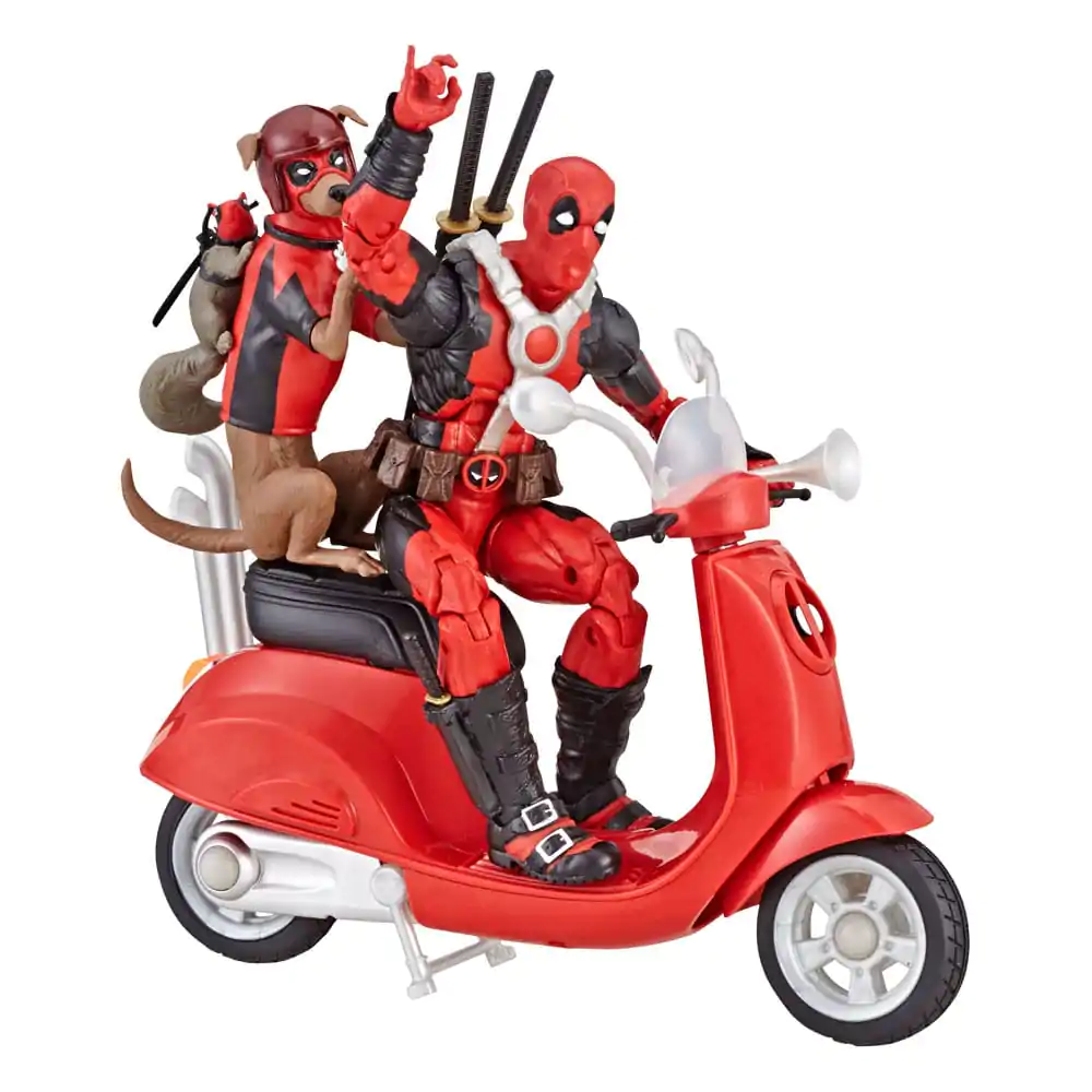 Deadpool Corps Marvel Legends Vozidlo s figúrkou Deadpool so skútrom 15 cm produktová fotografia