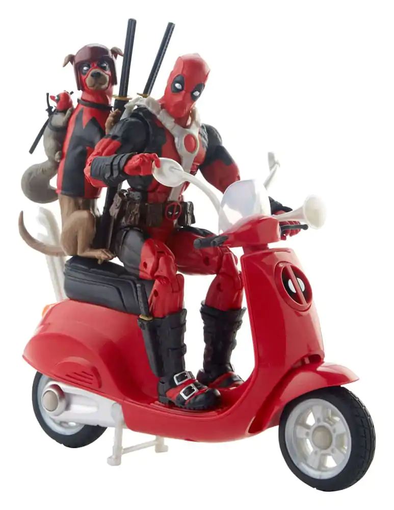 Deadpool Corps Marvel Legends Vozidlo s figúrkou Deadpool so skútrom 15 cm produktová fotografia