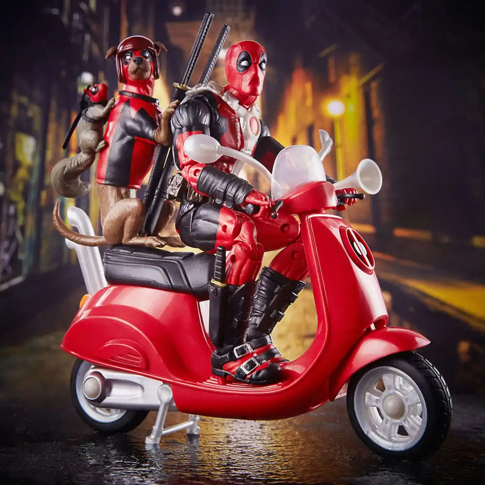 Deadpool Corps Marvel Legends Vozidlo s figúrkou Deadpool so skútrom 15 cm produktová fotografia