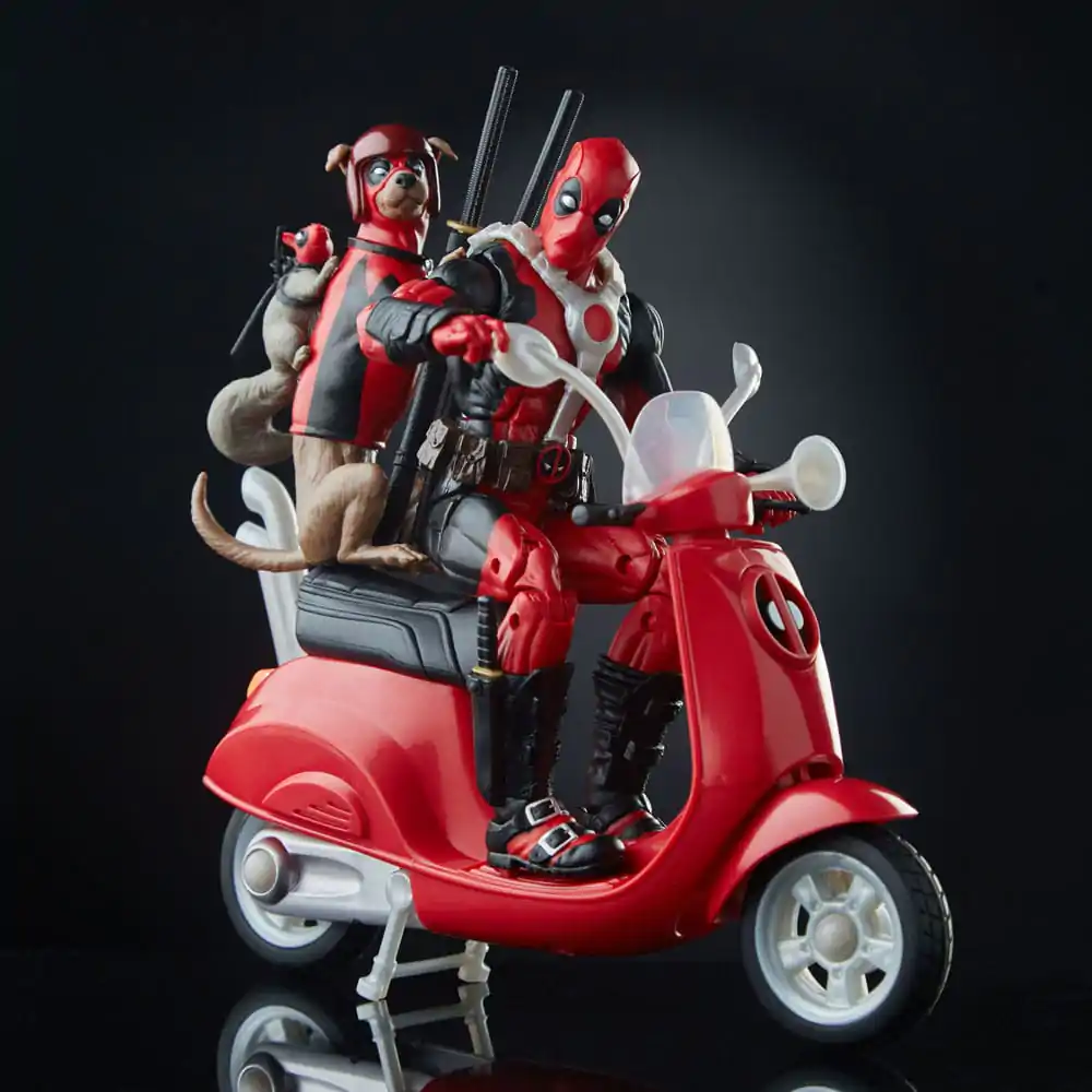 Deadpool Corps Marvel Legends Vozidlo s figúrkou Deadpool so skútrom 15 cm produktová fotografia