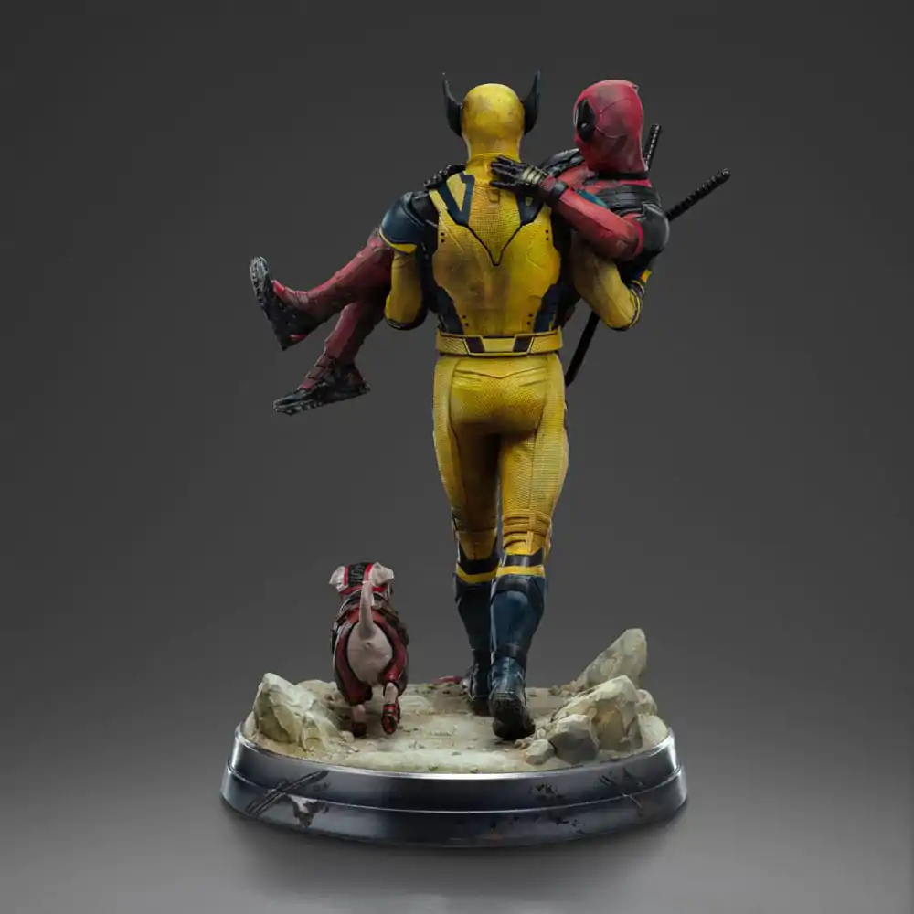 Deadpool Deluxe Art Scale Socha 1/10 Deadpool & Wolverine 21 cm produktová fotografia