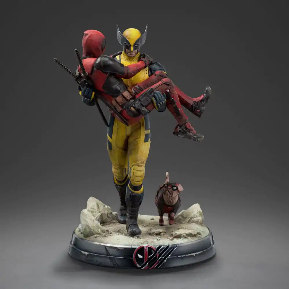 Deadpool Deluxe Art Scale Socha 1/10 Deadpool & Wolverine 21 cm produktová fotografia