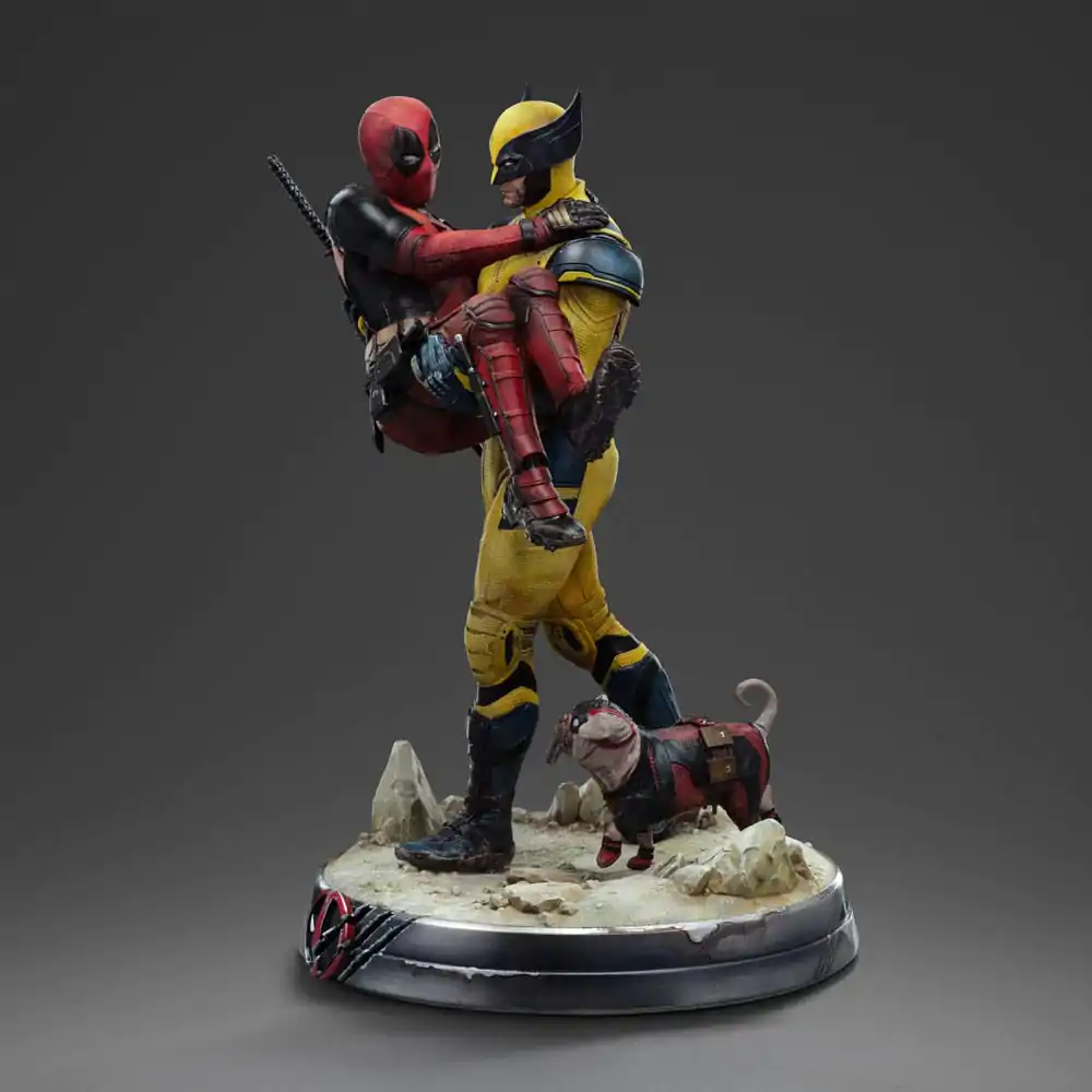 Deadpool Deluxe Art Scale Socha 1/10 Deadpool & Wolverine 21 cm produktová fotografia