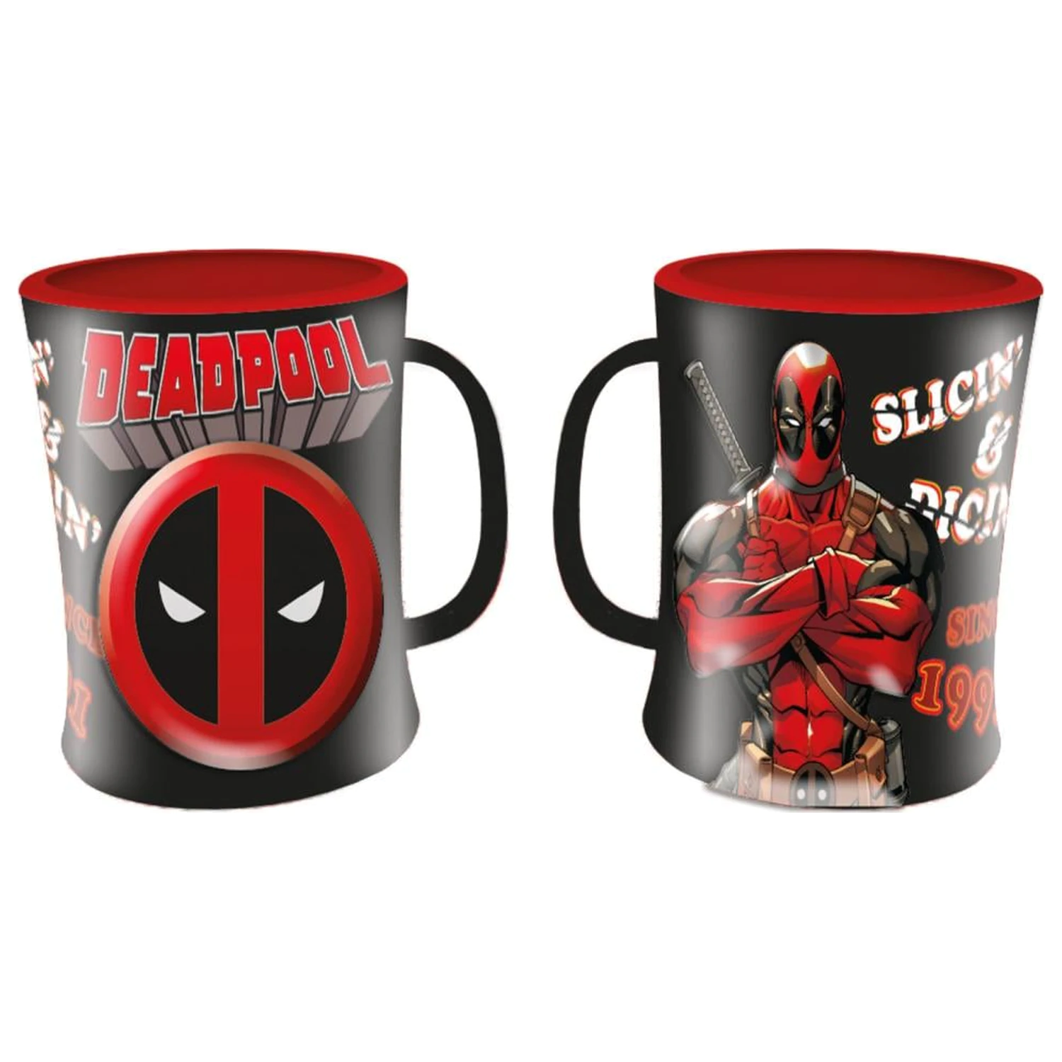 DEADPOOL Reliéfny hrnček produktová fotografia