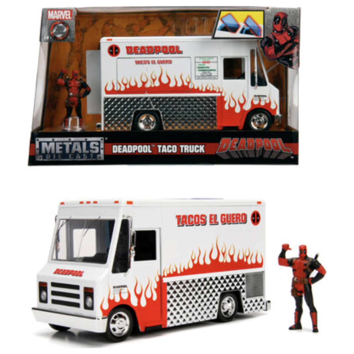Deadpool Food Truck + figúrka Deadpool 1:24 produktová fotografia