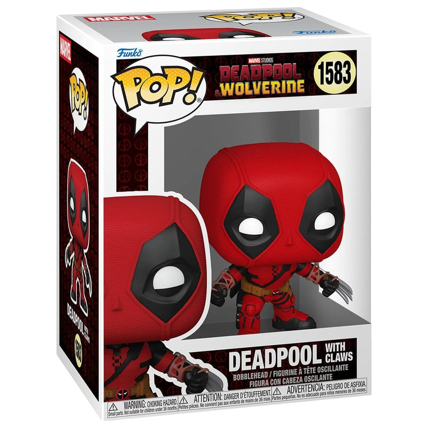 Deadpool & Wolverine Funko POP! Vinyl figúrka Deadpool with Claws 9 cm produktová fotografia