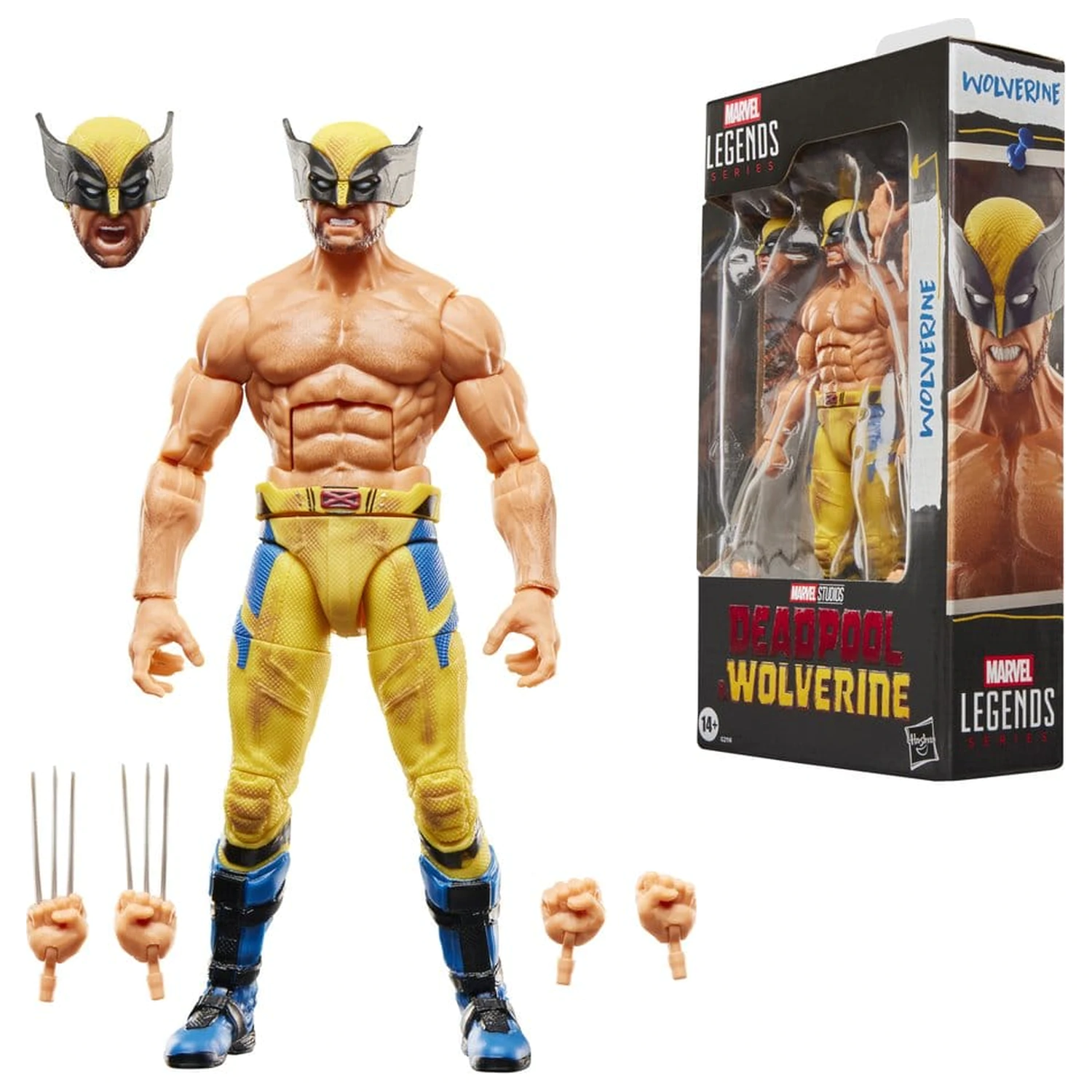 Deadpool & Wolverine Marvel Legends akčná figúrka Wolverine 15 cm produktová fotografia