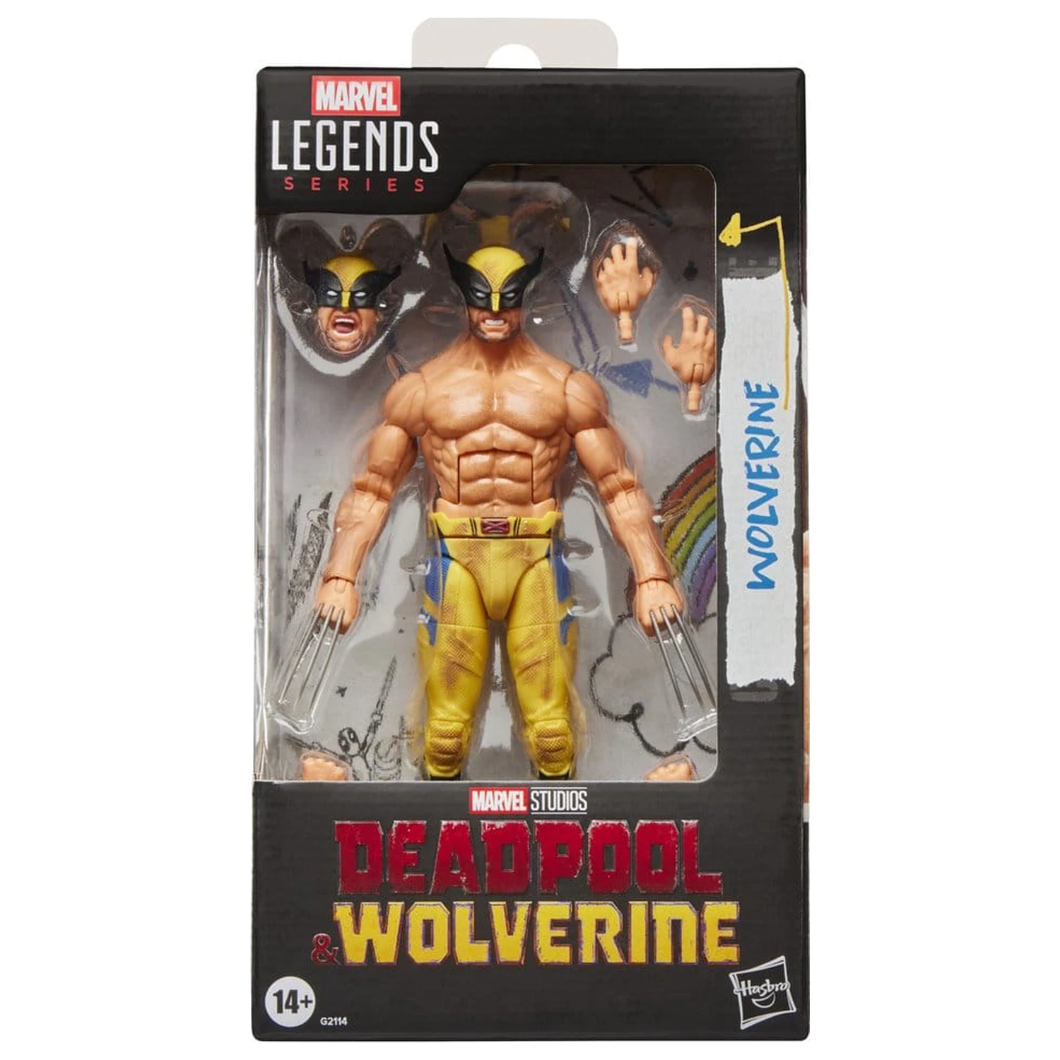 Deadpool & Wolverine Marvel Legends akčná figúrka Wolverine 15 cm produktová fotografia