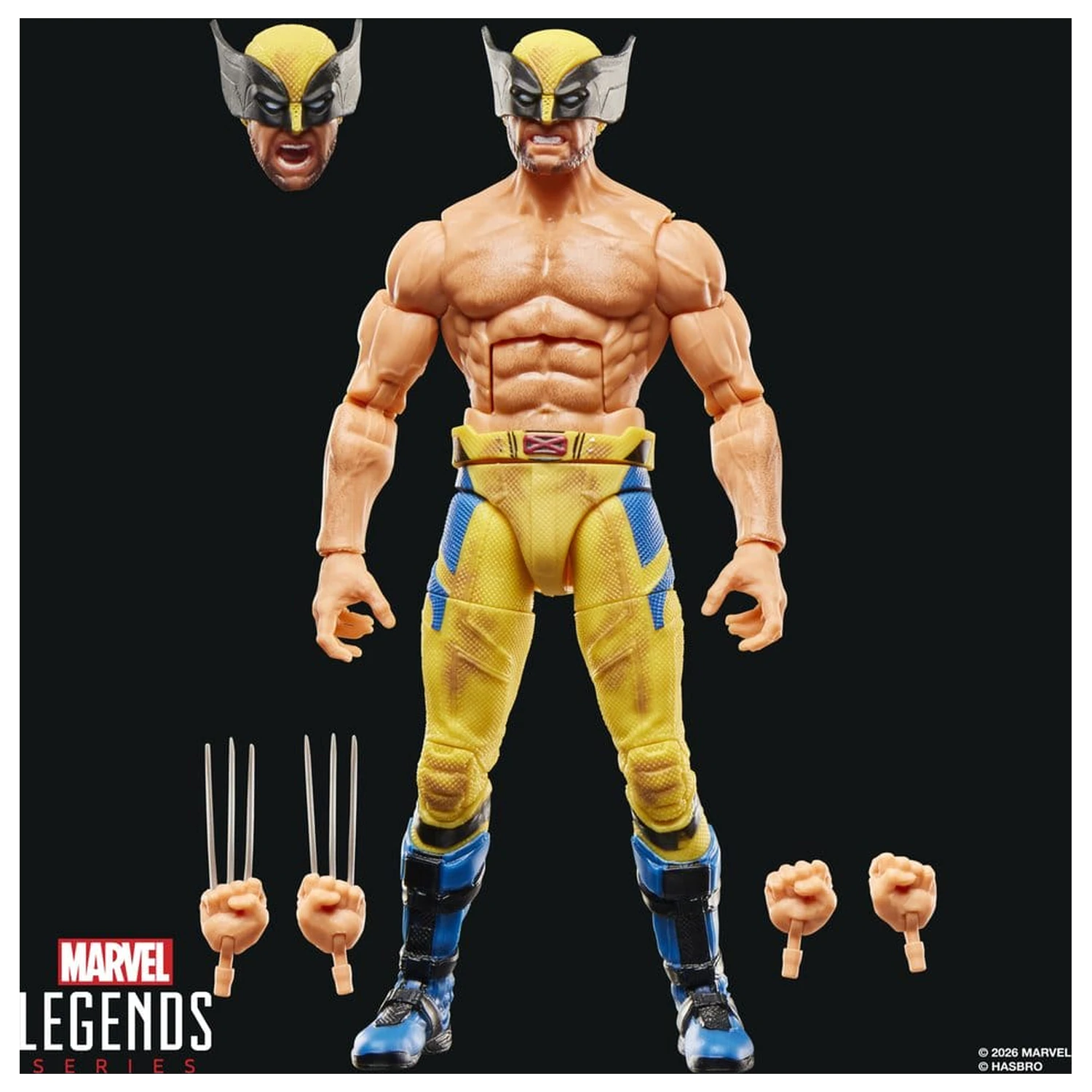 Deadpool & Wolverine Marvel Legends akčná figúrka Wolverine 15 cm produktová fotografia