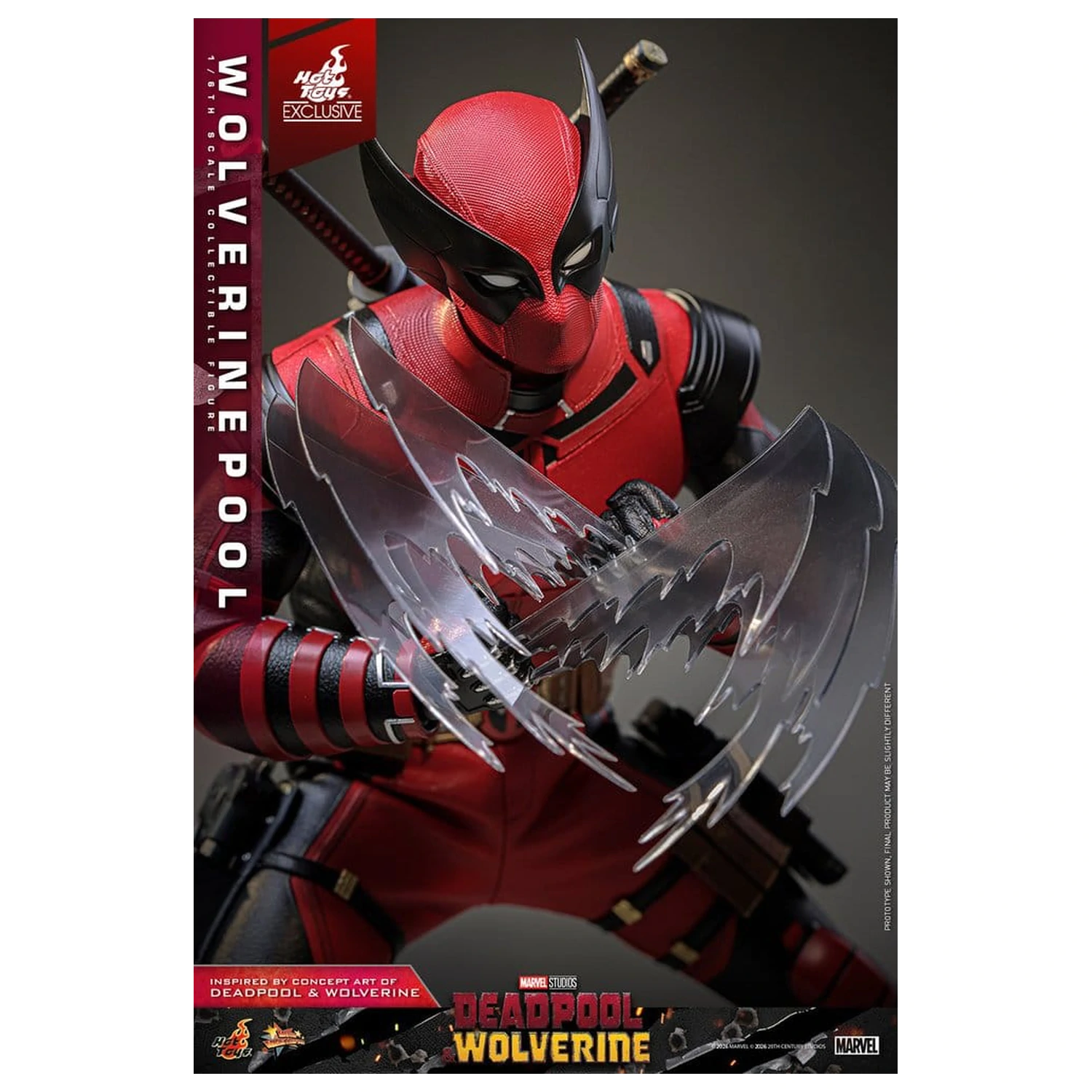 Deadpool & Wolverine Movie Masterpiece akčná figúrka 1/6 Wolverinepool 31 cm produktová fotografia