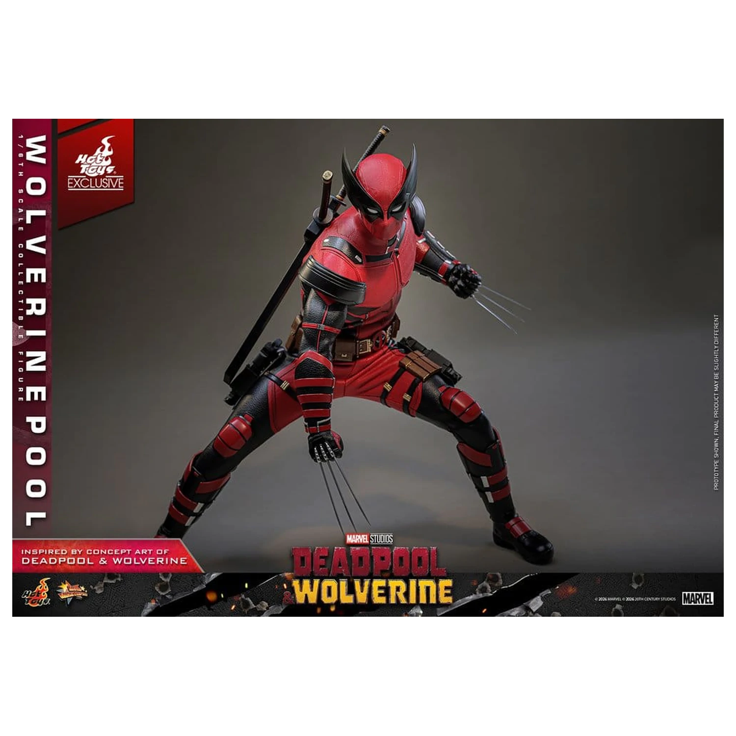 Deadpool & Wolverine Movie Masterpiece akčná figúrka 1/6 Wolverinepool 31 cm produktová fotografia