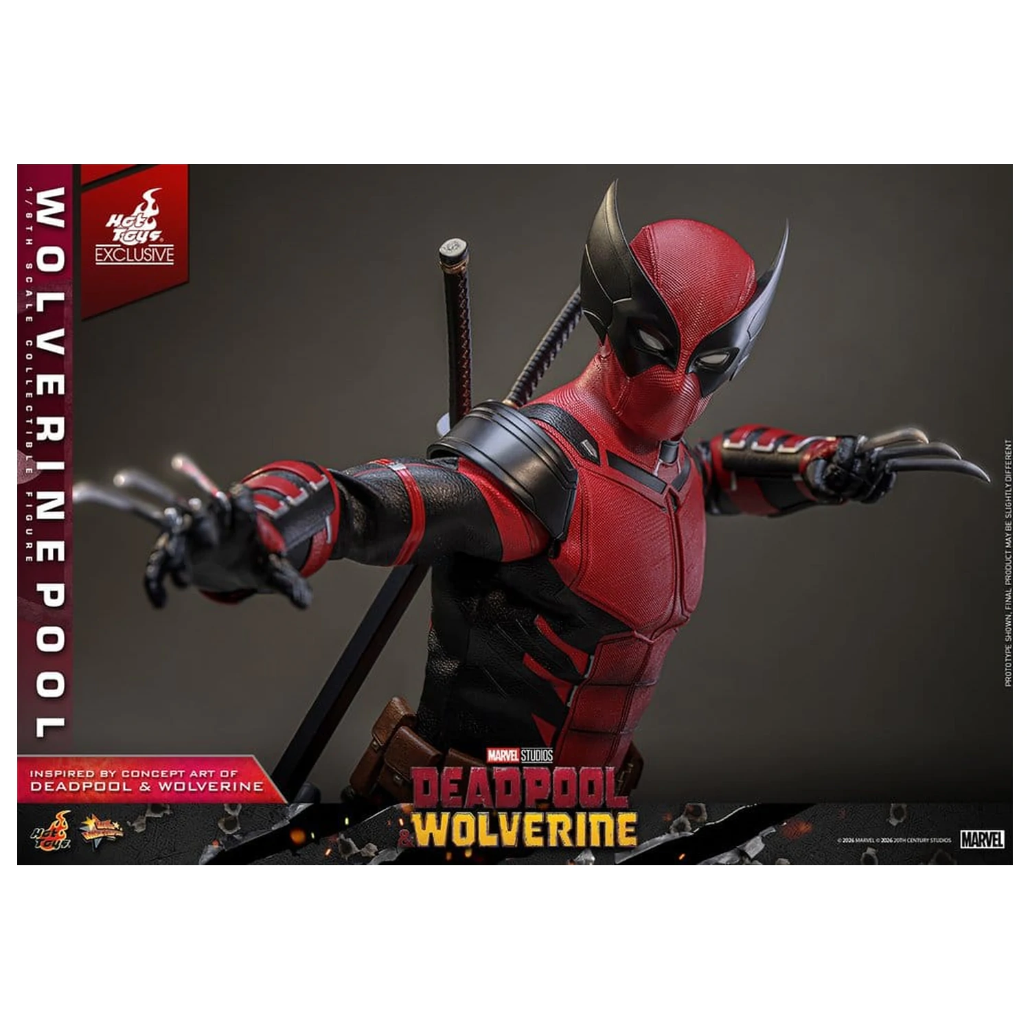 Deadpool & Wolverine Movie Masterpiece akčná figúrka 1/6 Wolverinepool 31 cm produktová fotografia