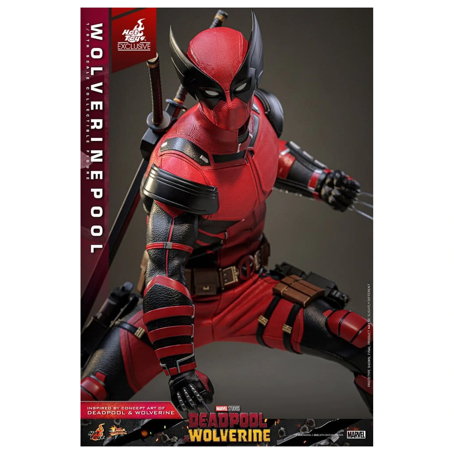 Deadpool & Wolverine Movie Masterpiece akčná figúrka 1/6 Wolverinepool 31 cm produktová fotografia