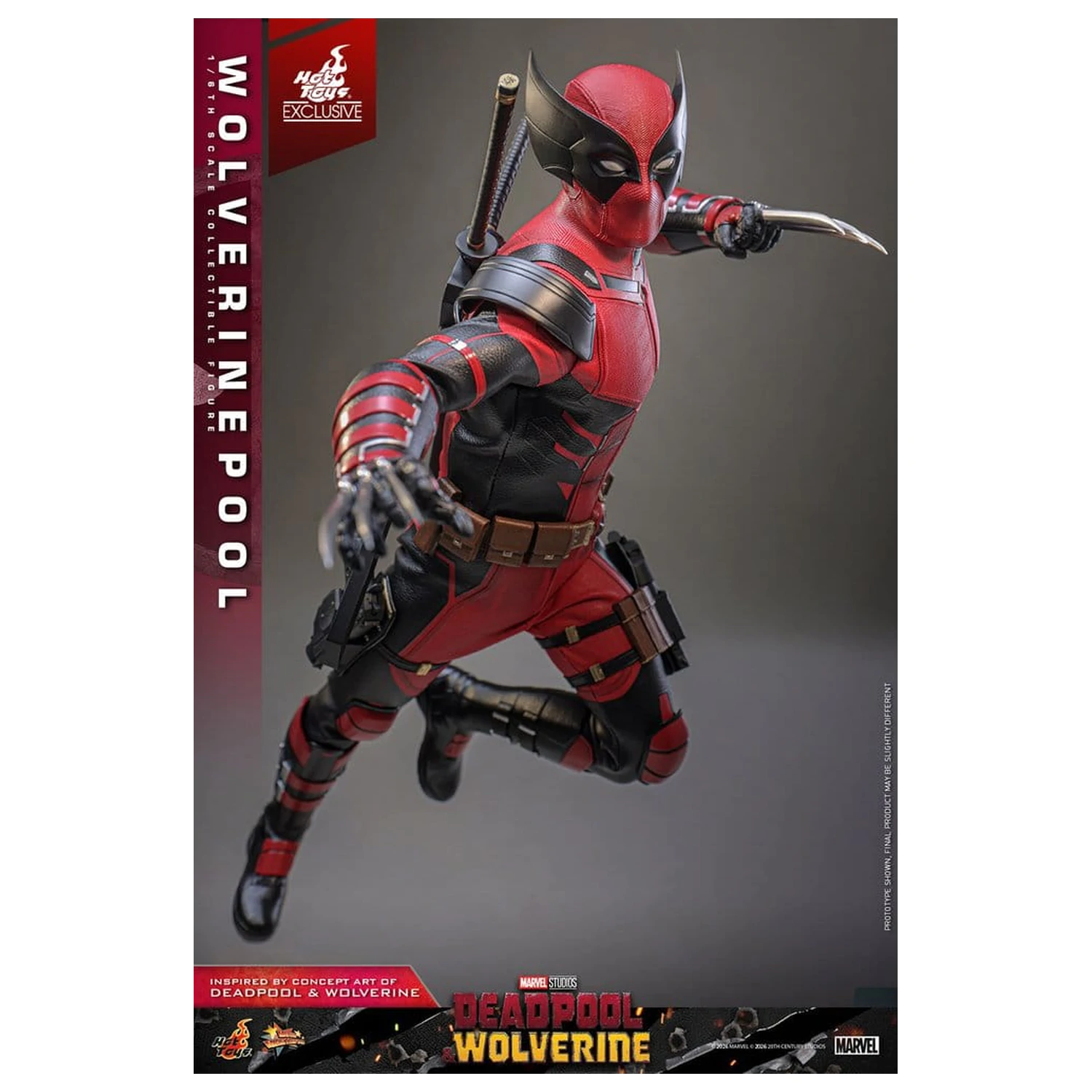 Deadpool & Wolverine Movie Masterpiece akčná figúrka 1/6 Wolverinepool 31 cm produktová fotografia