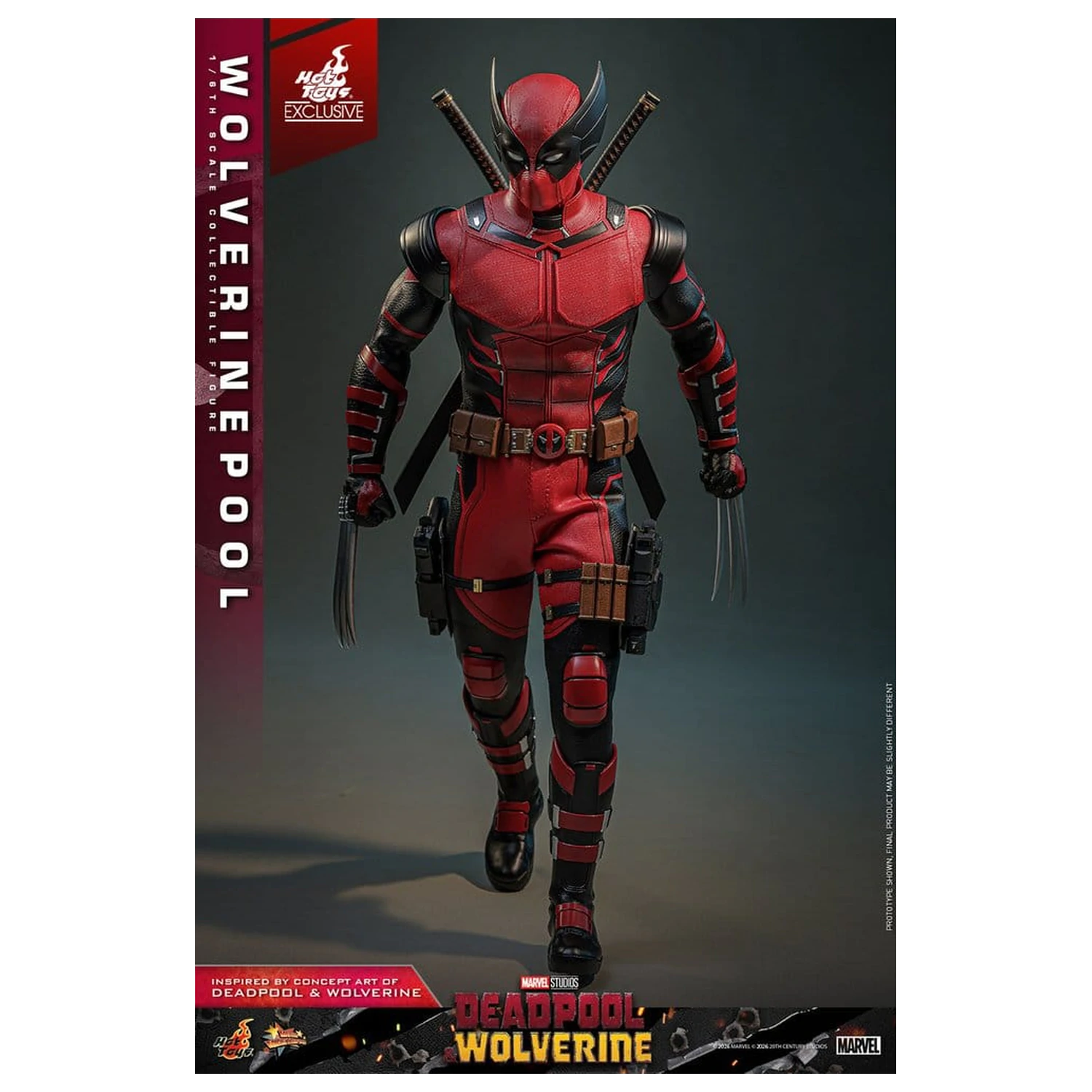 Deadpool & Wolverine Movie Masterpiece akčná figúrka 1/6 Wolverinepool 31 cm produktová fotografia