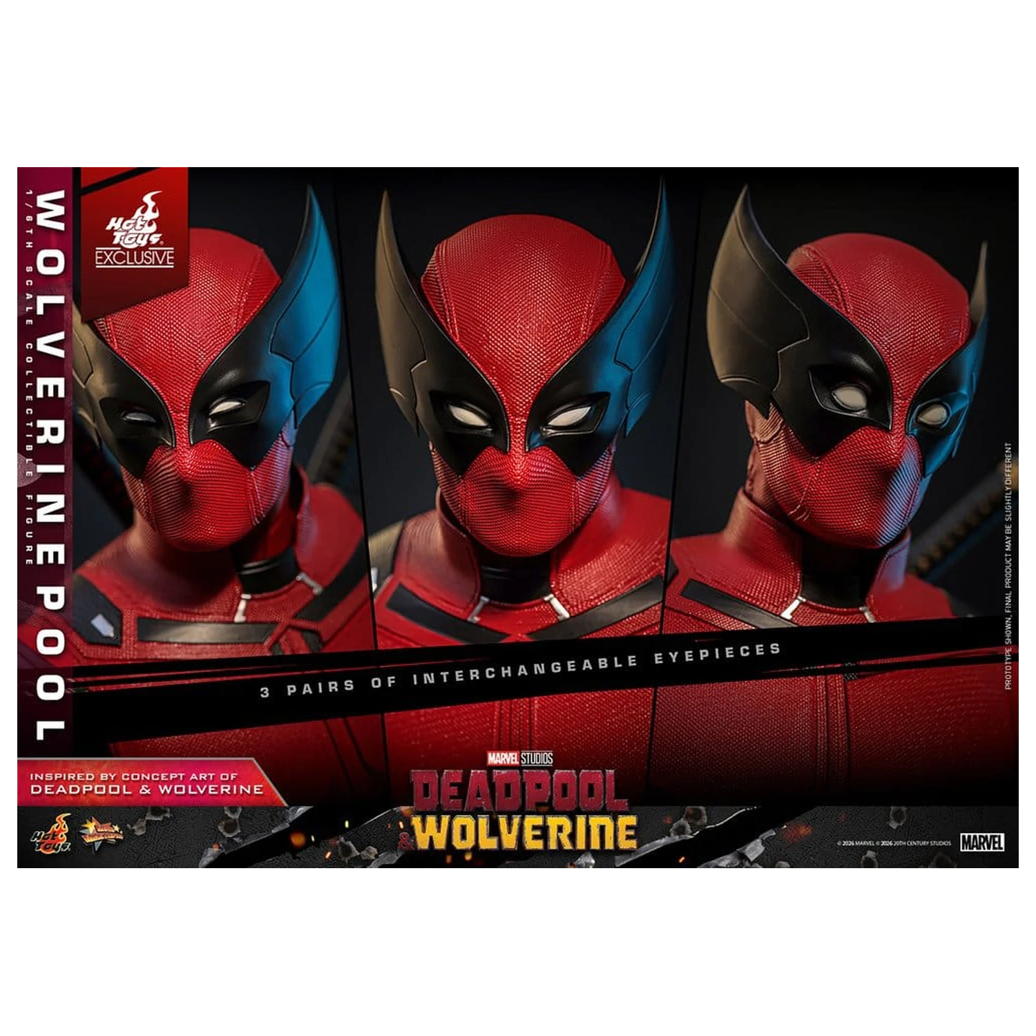 Deadpool & Wolverine Movie Masterpiece akčná figúrka 1/6 Wolverinepool 31 cm produktová fotografia