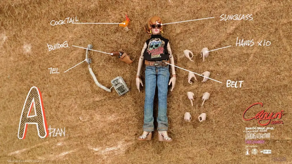 Death Gas Station Akčná figúrka Canyon Sisters: Mrs. T 15 cm produktová fotografia