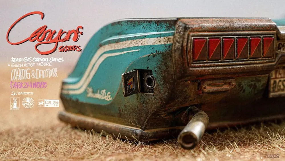 Death Gas Station Series Akčné figúrky Canyon Sisters: Mrs. T & Ms. L 15 cm produktová fotografia