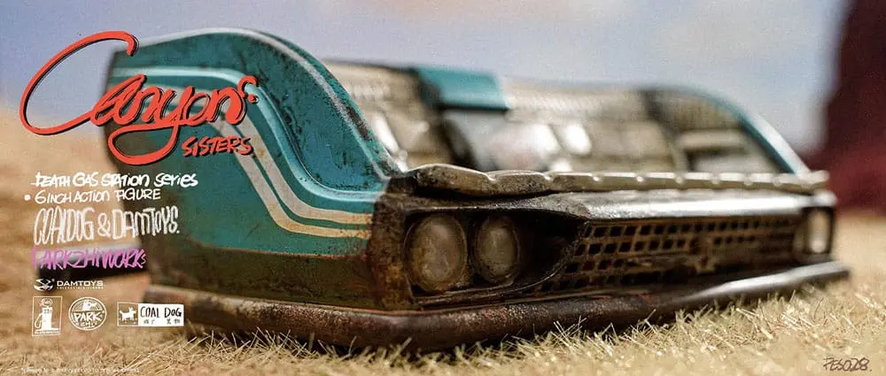 Death Gas Station Series Akčné figúrky Canyon Sisters: Mrs. T & Ms. L 15 cm produktová fotografia