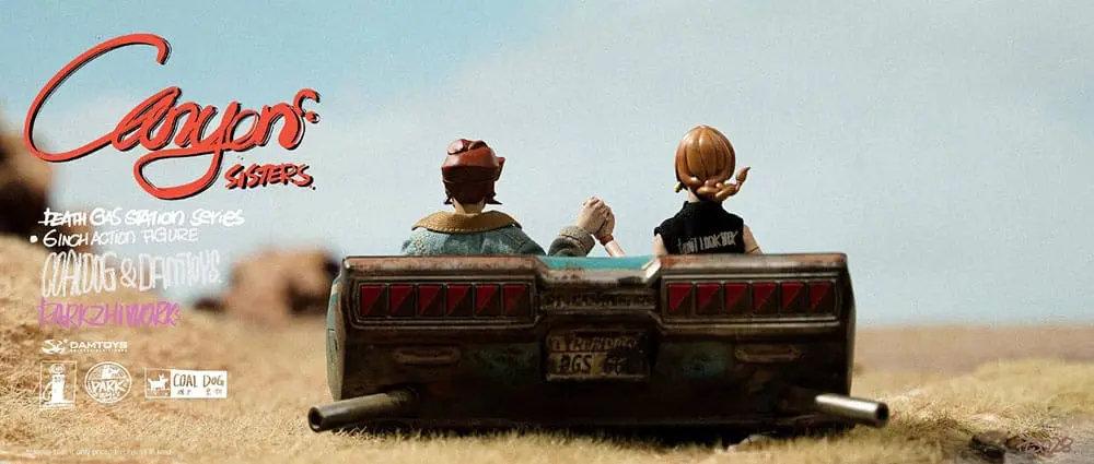 Death Gas Station Series Akčné figúrky Canyon Sisters: Mrs. T & Ms. L 15 cm produktová fotografia