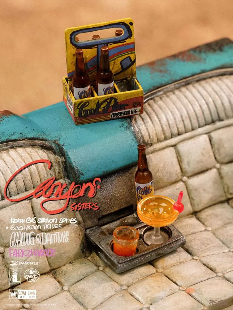 Death Gas Station Series Akčné figúrky Canyon Sisters: Mrs. T & Ms. L 15 cm produktová fotografia