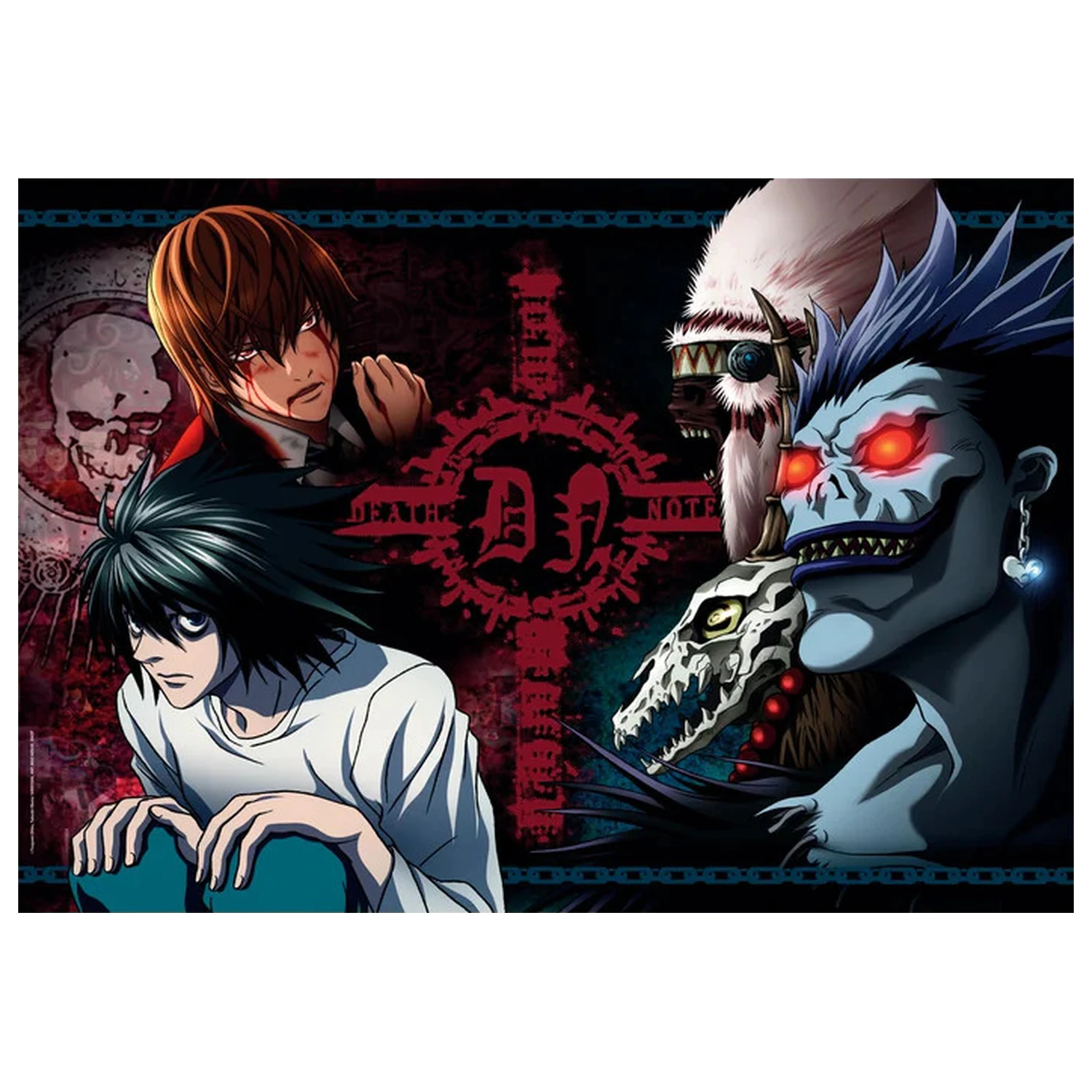 Death Note Shadow 500-dielne kockové puzzle produktová fotografia