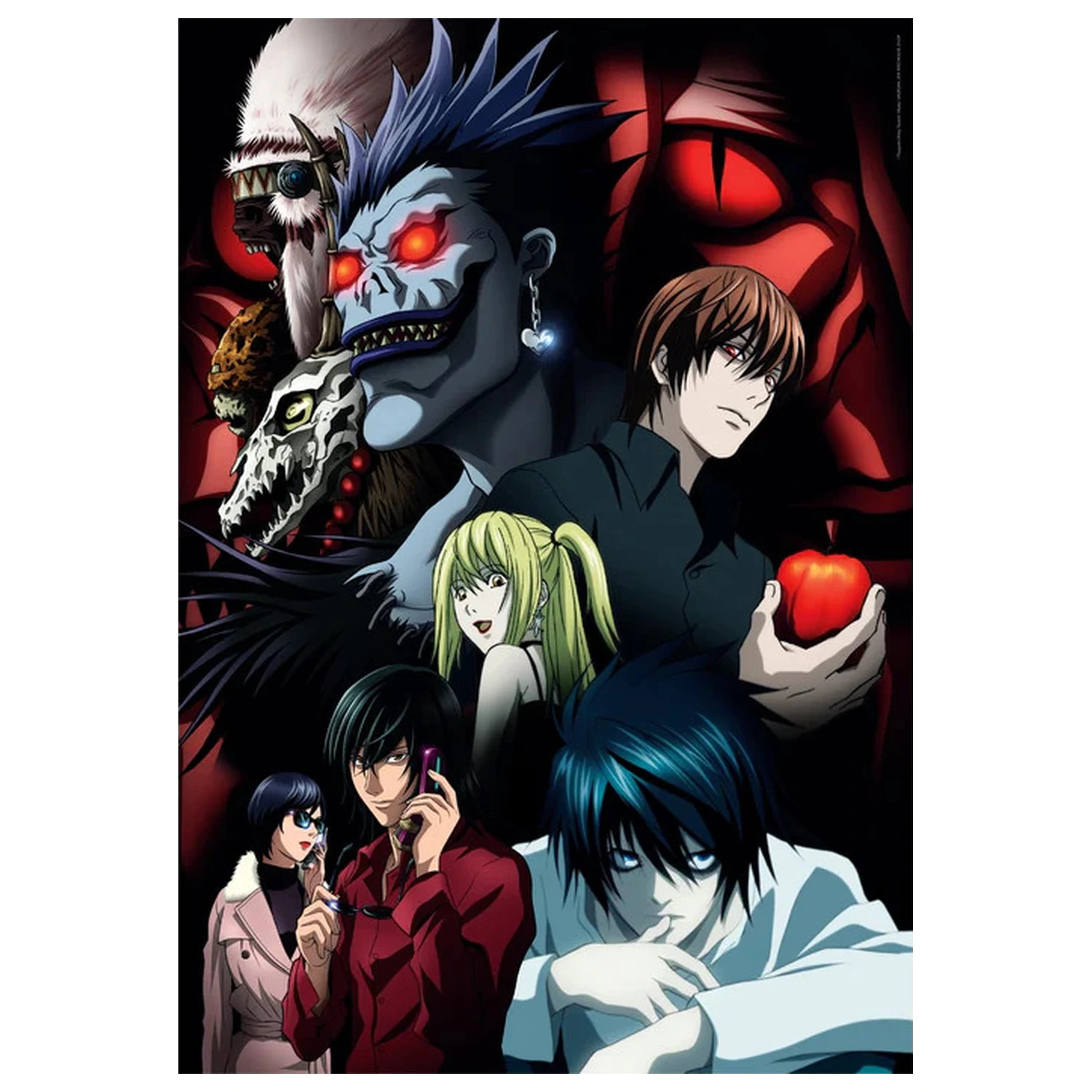 Death Note Whisperers 1000-dielne kompaktné puzzle produktová fotografia