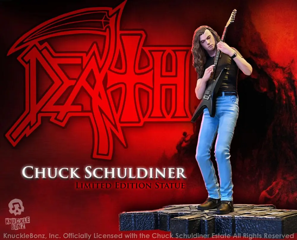 Death Rock Iconz Socha Chuck Schuldiner 22 cm produktová fotografia