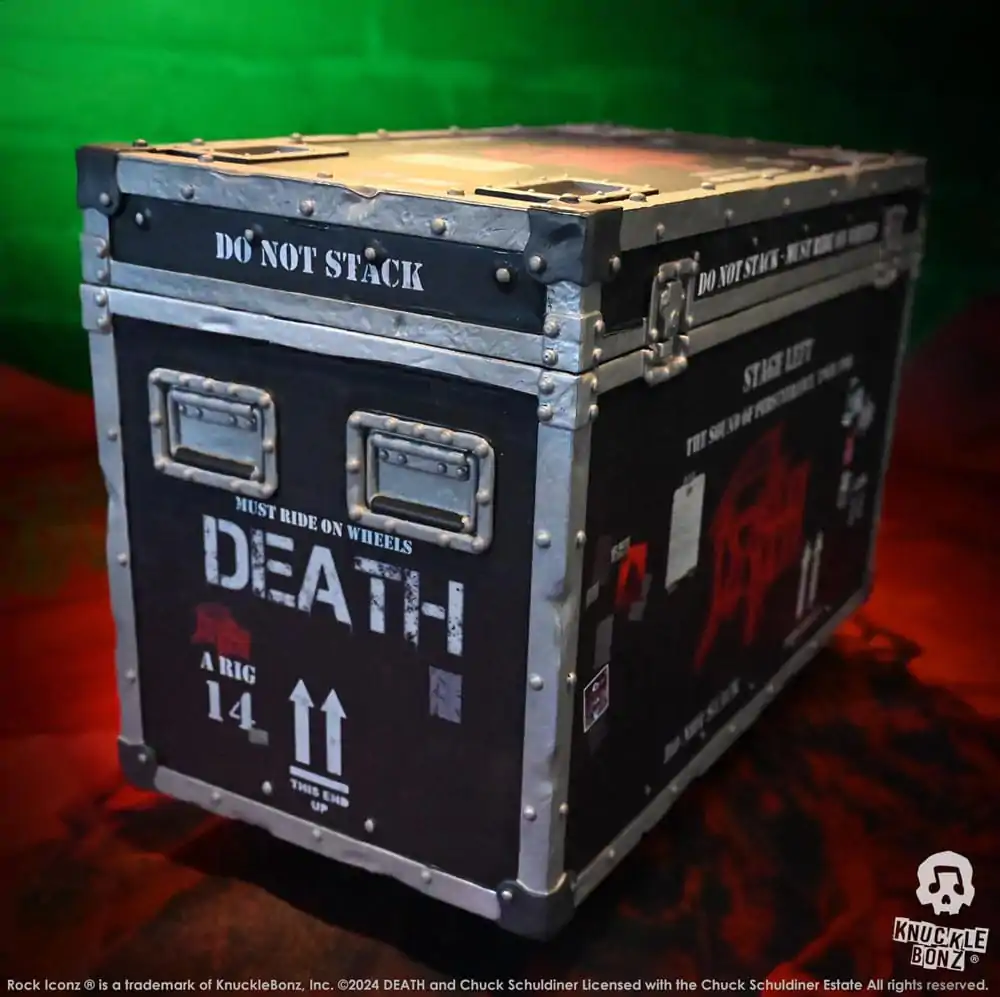 Death Rock Ikonz On Tour Road Case sochu + pódiové pozadie Set The Sound of Perseverance Tour 1998 termékfotó