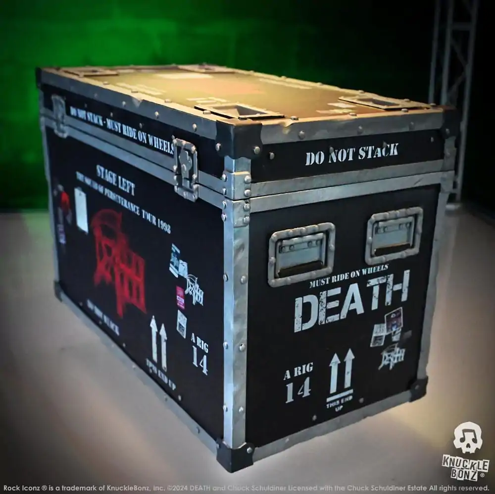 Death Rock Ikonz On Tour Road Case sochu + pódiové pozadie Set The Sound of Perseverance Tour 1998 termékfotó