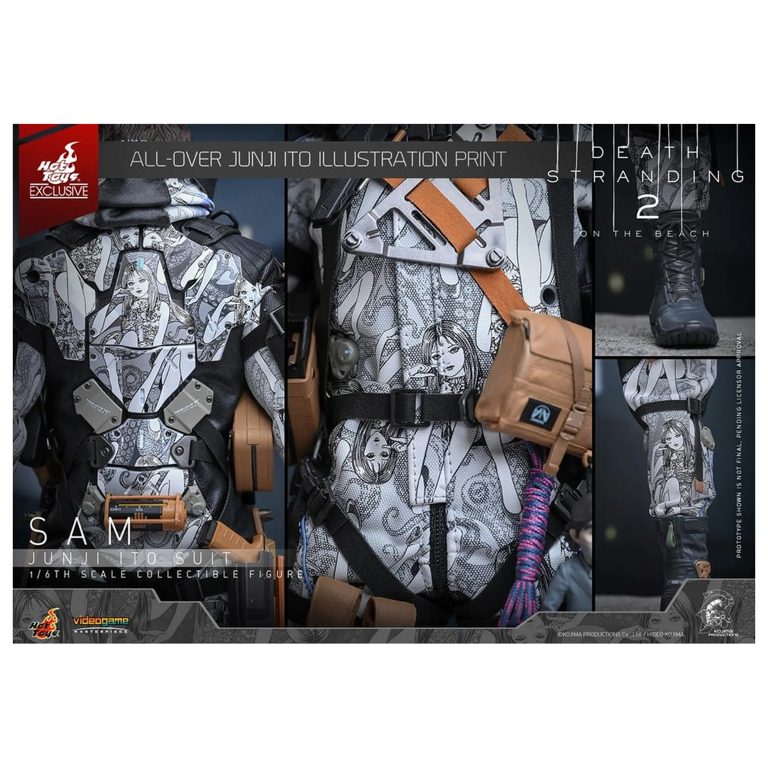 Death Stranding akčná figúrka 1/6 Sam Porter Bridges (Junji Ito Suit) produktová fotografia