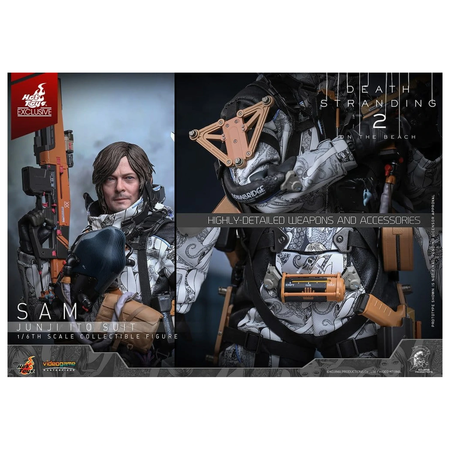 Death Stranding akčná figúrka 1/6 Sam Porter Bridges (Junji Ito Suit) produktová fotografia