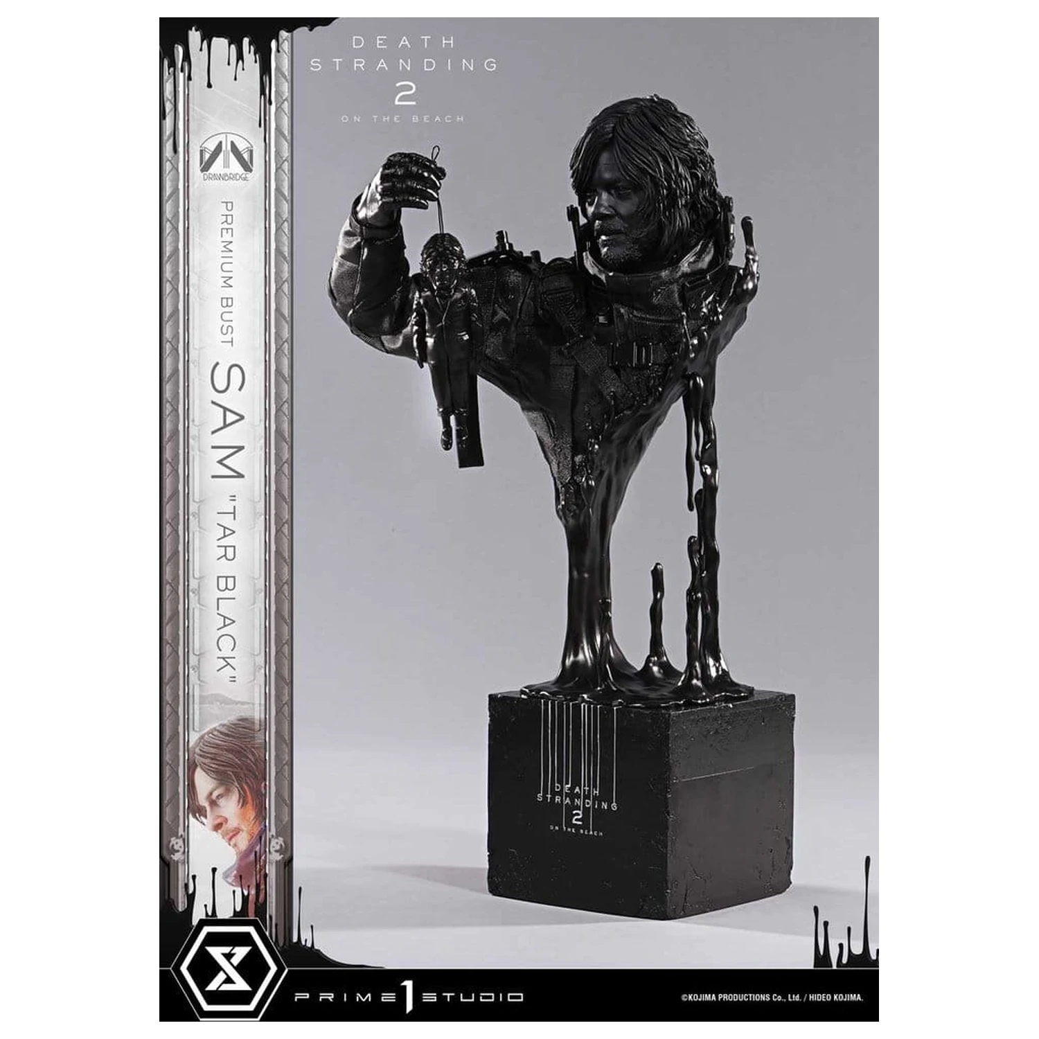 Death Stranding 2: On the Beach prémiová busta 1/3 Sam Tar Black 44 cm produktová fotografia