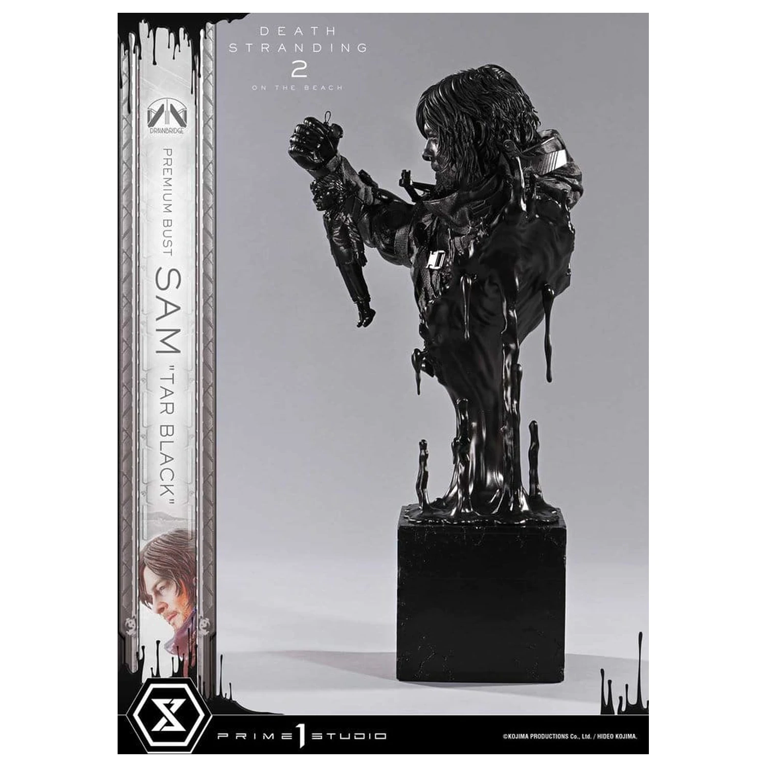 Death Stranding 2: On the Beach prémiová busta 1/3 Sam Tar Black 44 cm produktová fotografia