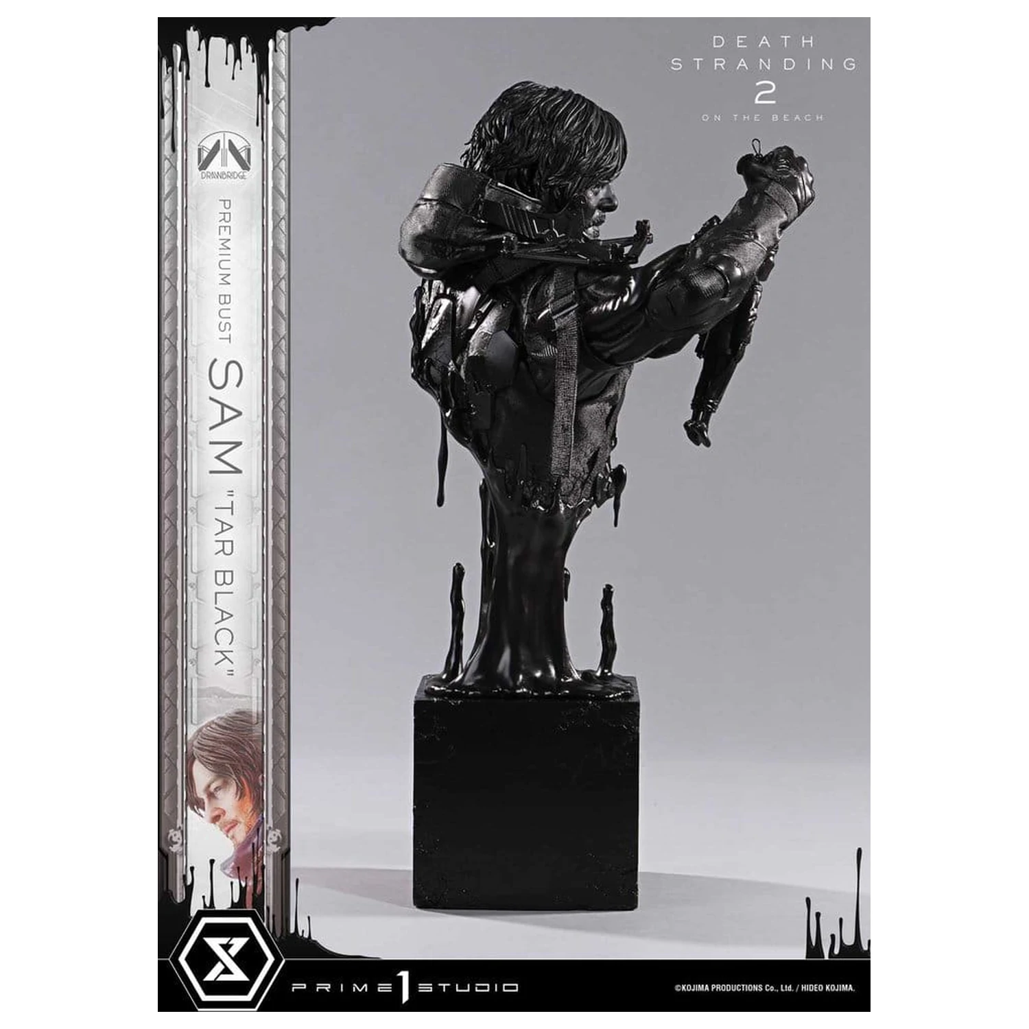 Death Stranding 2: On the Beach prémiová busta 1/3 Sam Tar Black 44 cm produktová fotografia