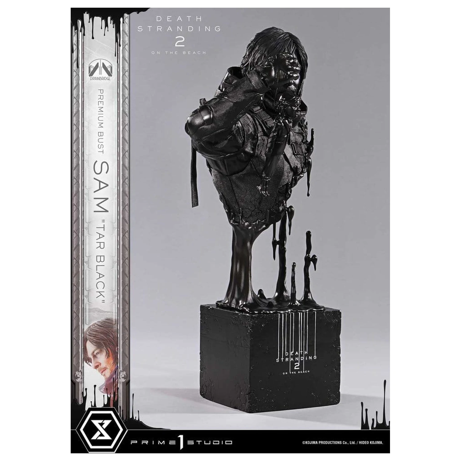 Death Stranding 2: On the Beach prémiová busta 1/3 Sam Tar Black 44 cm produktová fotografia