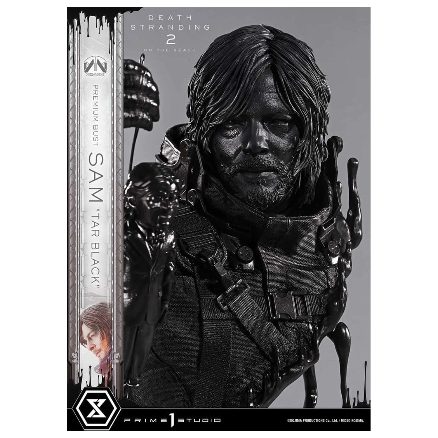 Death Stranding 2: On the Beach prémiová busta 1/3 Sam Tar Black 44 cm produktová fotografia