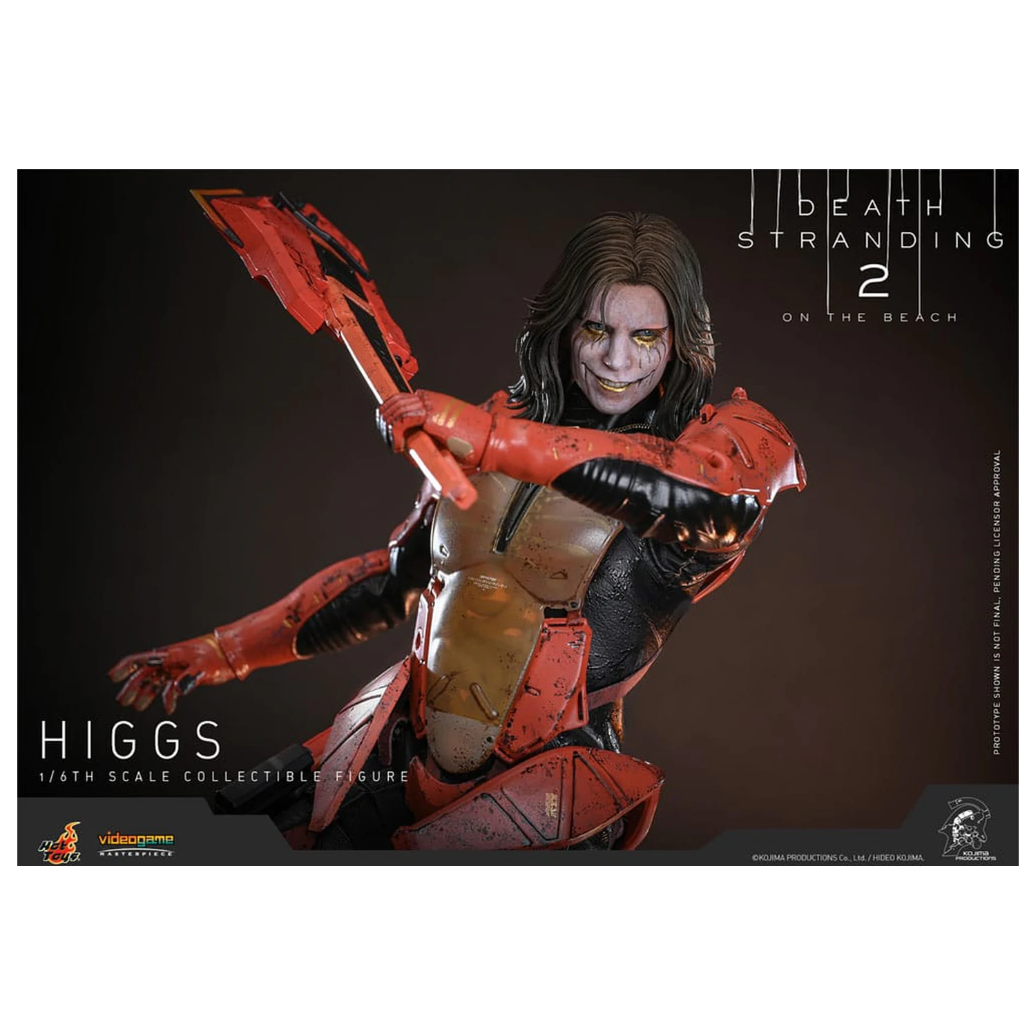 Death Stranding 2: On the Beach Videogame Masterpiece akčná figúrka 1/6 Higgs 33 cm produktová fotografia