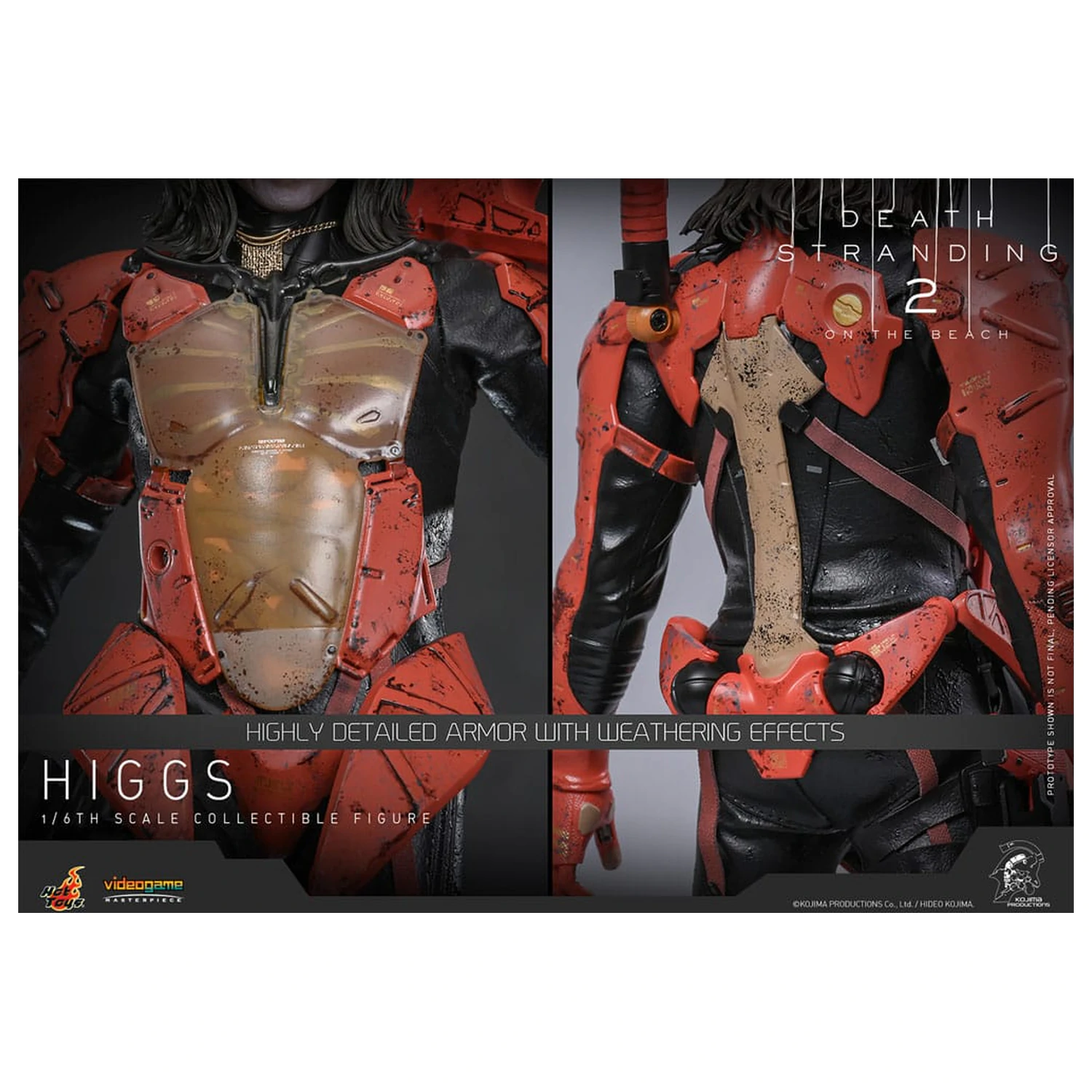 Death Stranding 2: On the Beach Videogame Masterpiece akčná figúrka 1/6 Higgs 33 cm produktová fotografia