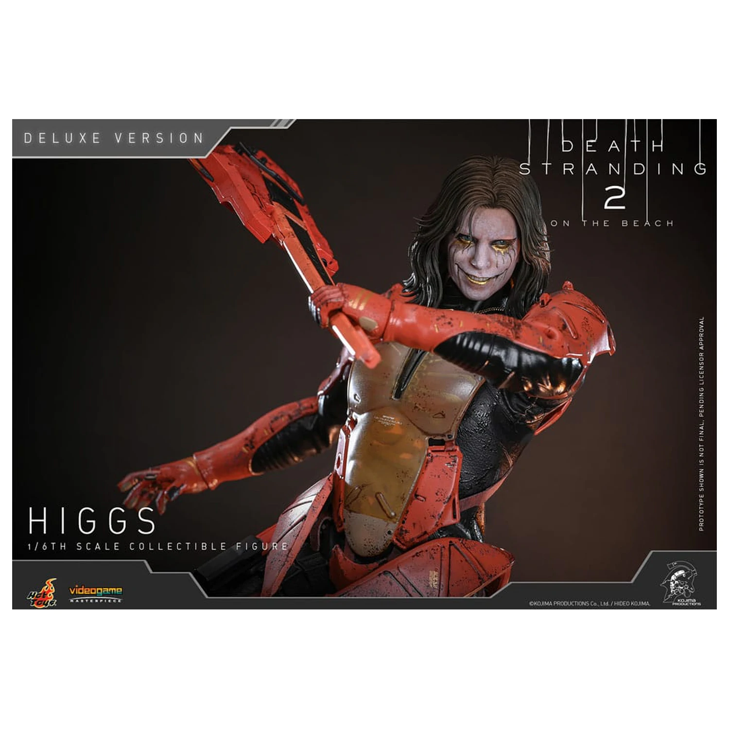 Death Stranding 2: On the Beach Videogame Masterpiece akčná figúrka 1/6 Higgs (Deluxe Version) 33 cm produktová fotografia