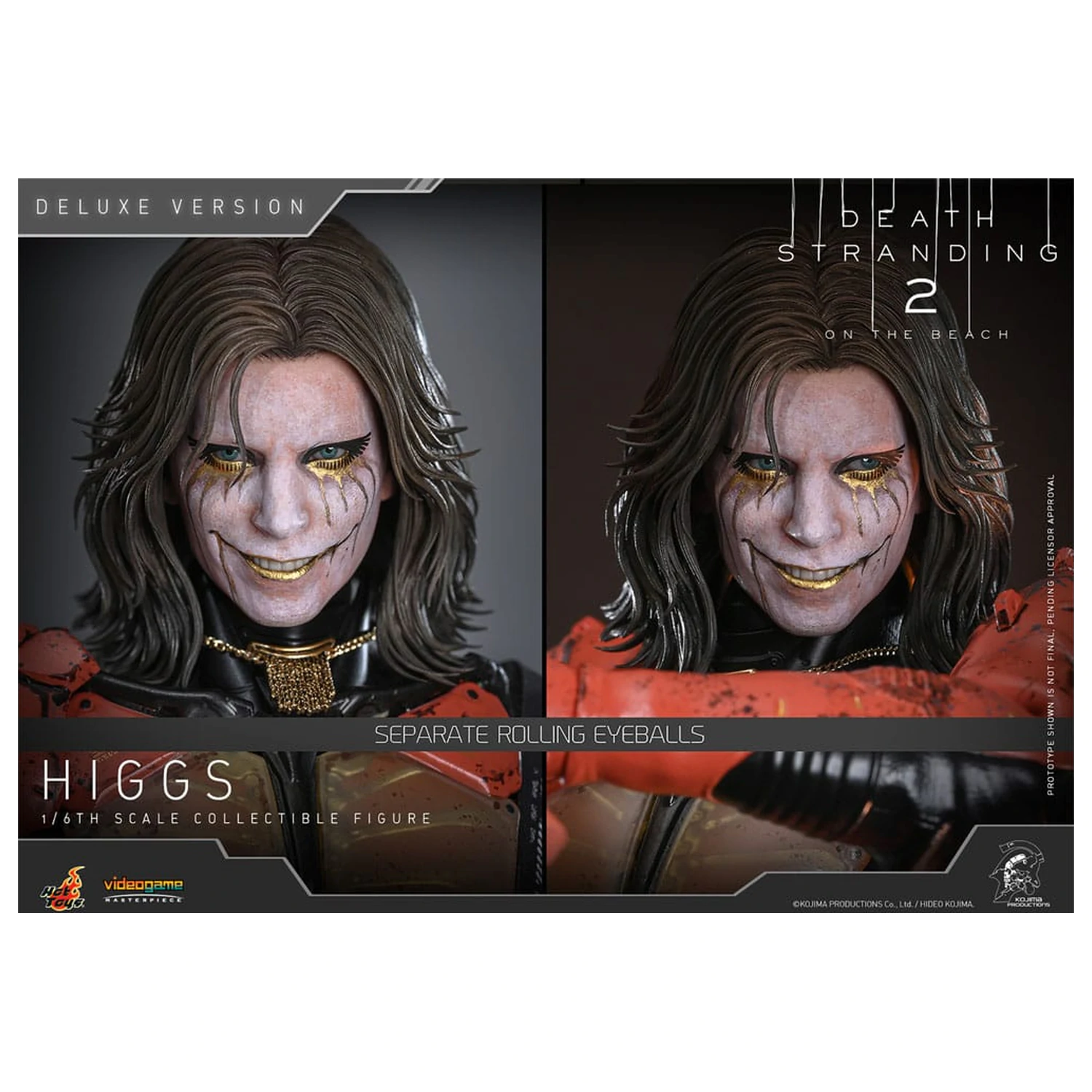 Death Stranding 2: On the Beach Videogame Masterpiece akčná figúrka 1/6 Higgs (Deluxe Version) 33 cm produktová fotografia