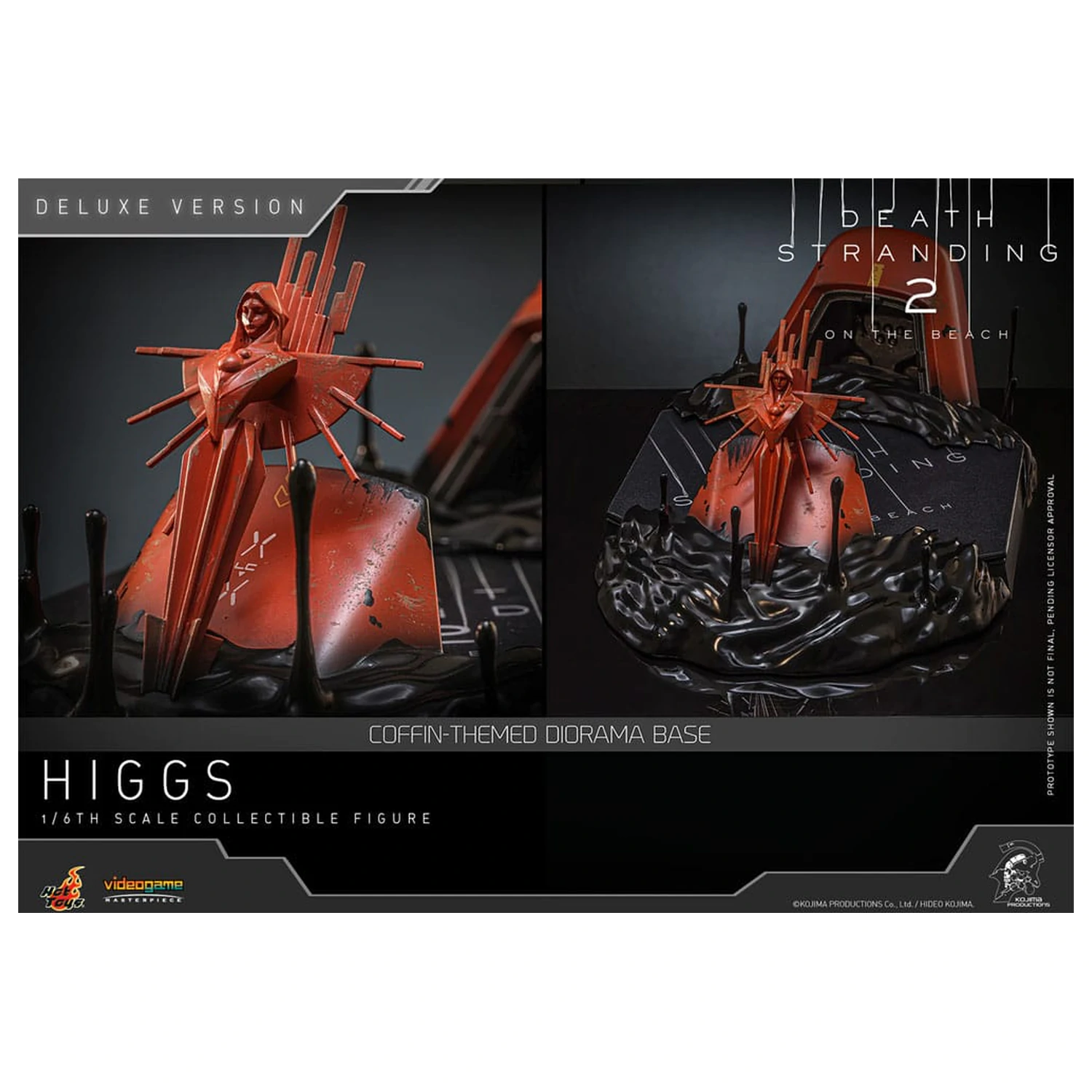Death Stranding 2: On the Beach Videogame Masterpiece akčná figúrka 1/6 Higgs (Deluxe Version) 33 cm produktová fotografia