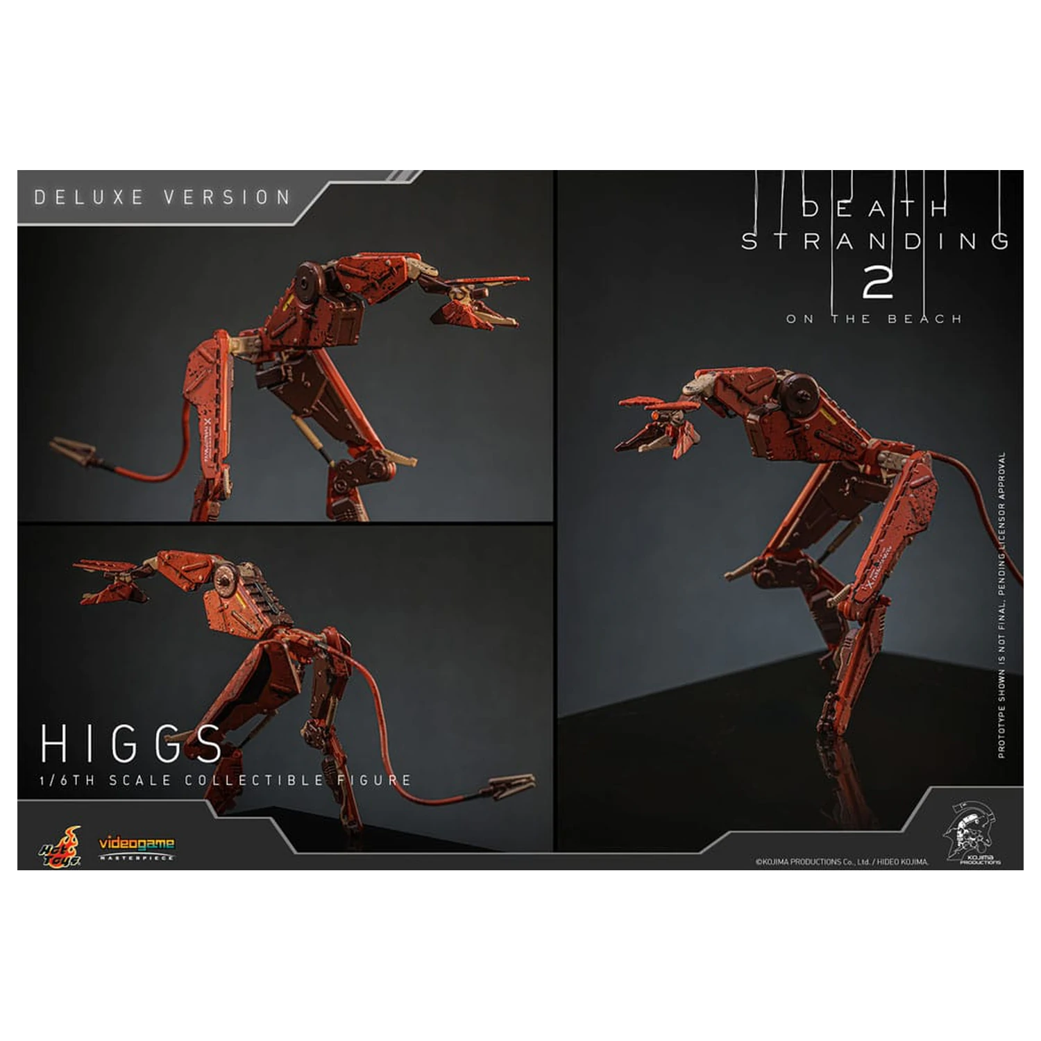 Death Stranding 2: On the Beach Videogame Masterpiece akčná figúrka 1/6 Higgs (Deluxe Version) 33 cm produktová fotografia