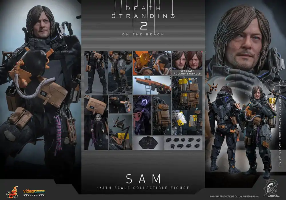Death Stranding 2: On the Beach Videogame Masterpiece akčná figúrka 1/6 Sam 31 cm produktová fotografia
